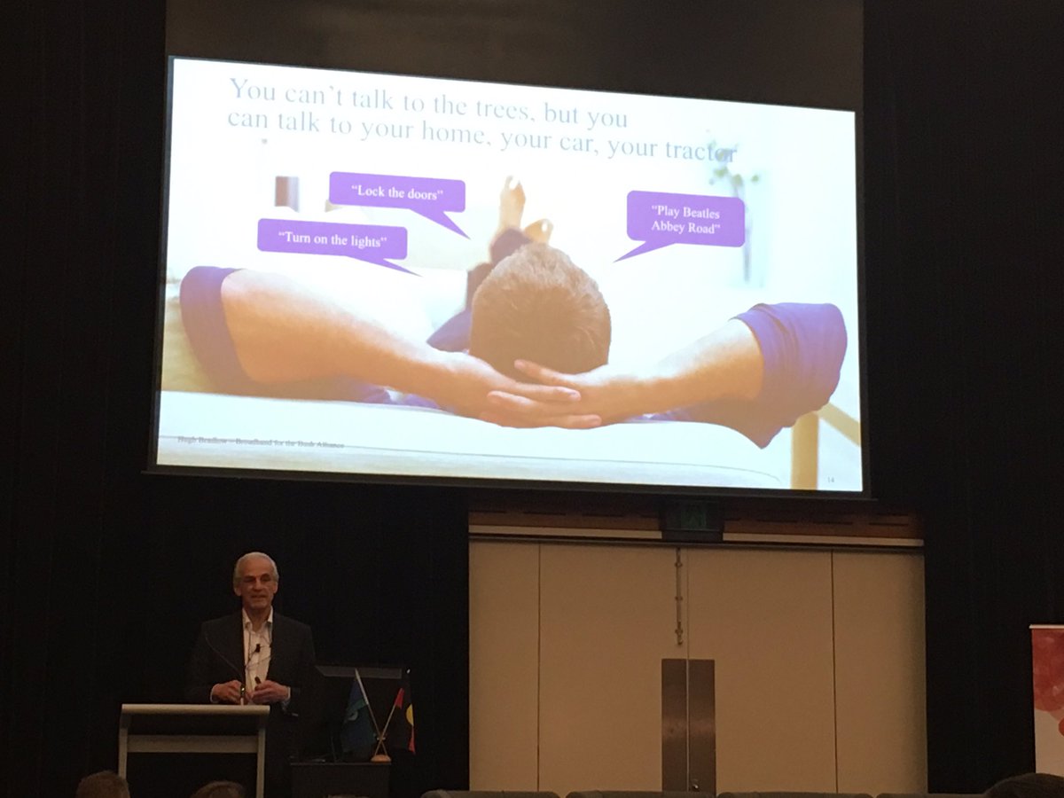 GrainsMae's tweet photo. Professor Hugh Bradlow, Chief Scientist at Telstra #BushBroadband @FixBushInternet #fixbushinternet https://t.co/enoU87CHrC