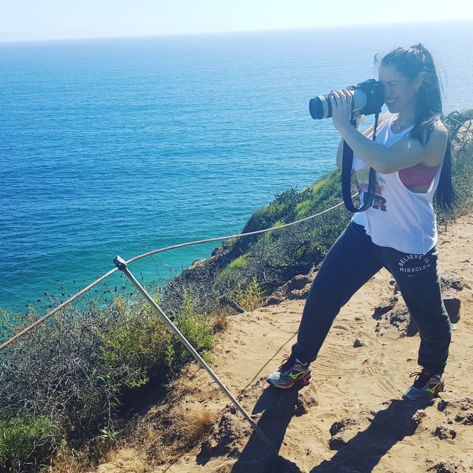 Hiking and shooting nature in #malibu today.. #perfectday https://t.co/nZSMbzLLya