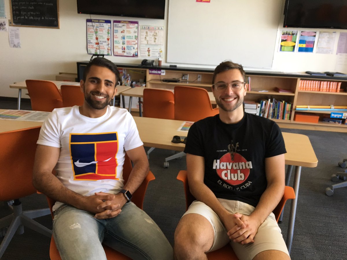 HazelChee's tweet image. @Aryan_Maghsoud @DurransDurrans #grad2013 Batman and Robin came to school. #mahrez :p @MulgraveSchool @MulgraveAlum