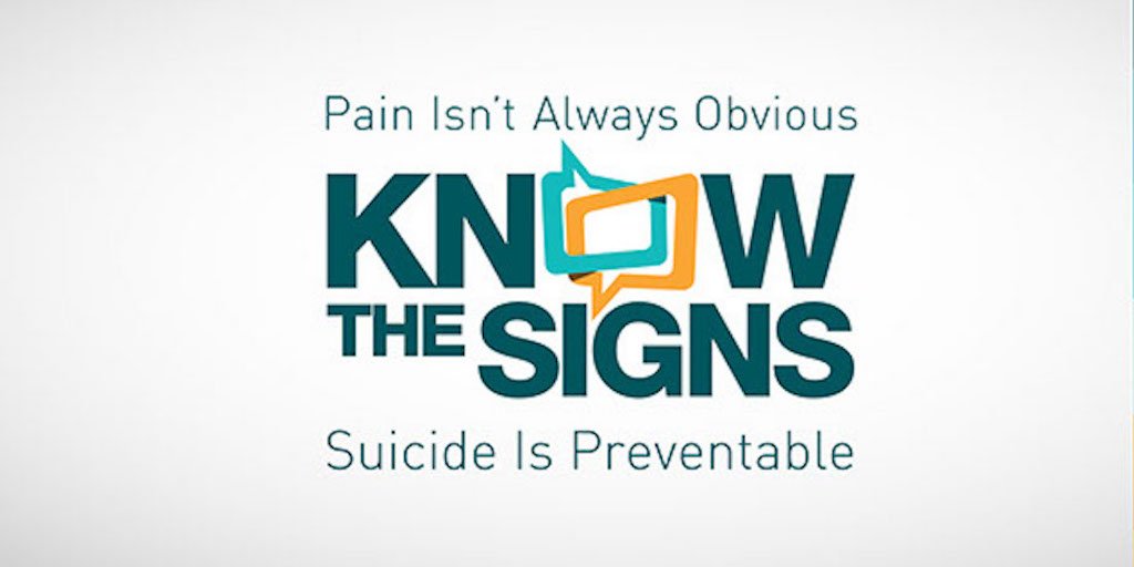 Join us at 6:30 for the first of three suicide prevention training sessions with Dr. Mike Ferguson. Know the signs: it may help save a life.