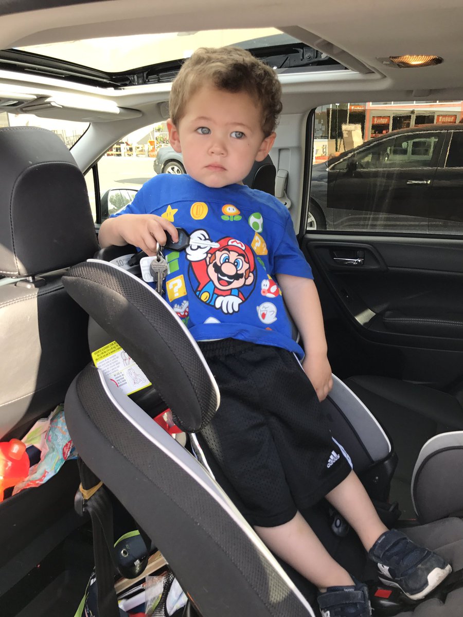 jhdemicco's tweet photo. Trying to get a toddler to sit in their carseat when they refuse to should definitely be standard practice in CrossFit training. https://t.co/pqjjn5YCuH