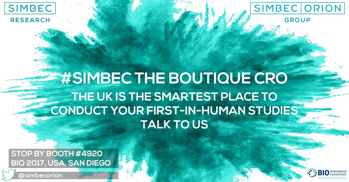 SimbecOrion's tweet image. As a #Boutique #CRO we can demonstrate expertise #FromBenchtoBedside #BIO2017