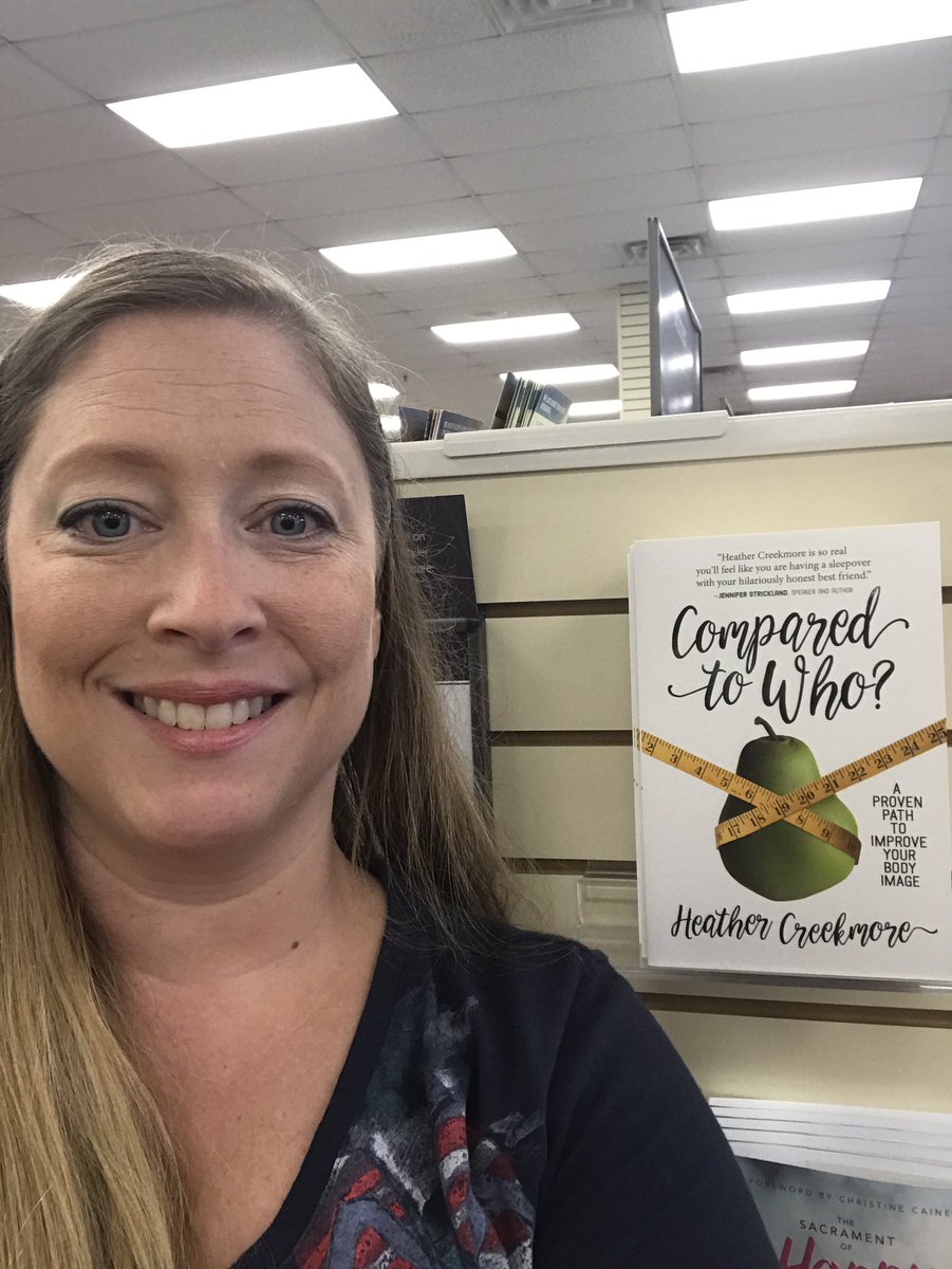 HeavenntHarvard's tweet photo. It's #nationalselfiedayย and I'm at #lifeway taking a #nofilter #selfieย & I found #comparedtowho - learn how to really see yourselfie today! https://t.co/4nU5cXI4W6