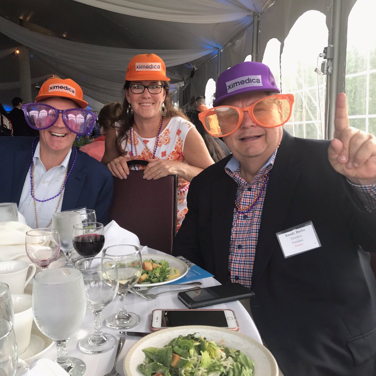 Ximedica's tweet photo. Rocking #Ximedica colors at the @ProvBusNews #BestPlacesToWorkRI Awards! We are so proud to be recognized - congrats to all honorees! https://t.co/BSr1p7Cphh