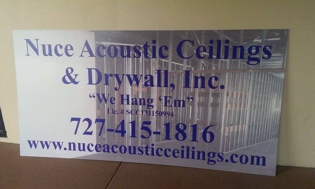 Tampa_Bay_Signs's tweet photo. Dibond Sign - 4'x8' Printed full color on 3M vinyl with gloss laminate.
#dibondsigns #printedsigns https://t.co/56XgeGfUjs