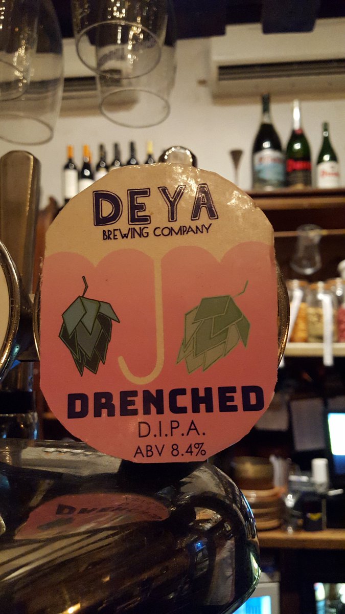 allanconneryork's tweet photo. Just about to go for the last bus home from @TremblingMad and this gets put on from @deyabrewery first beer for me from them #hopmonster https://t.co/DyCPW3hCAb