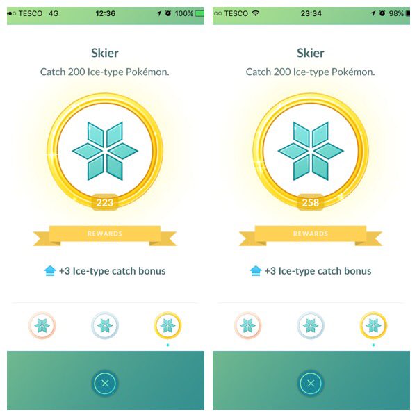 superteddiursa's tweet photo. My results for #FireandIceEvent bit of a overwhelming majority here! #1Lapras #PokemonGO https://t.co/TvVNUEfxG2