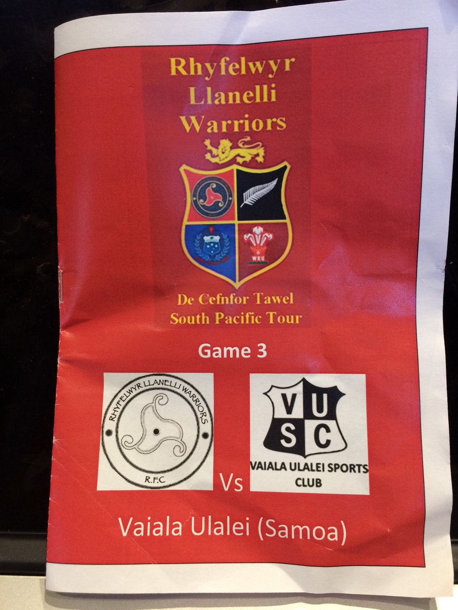 Gret i weld bois <a href="/GwilWarriors/">GwilLLANELLIWARRIORS</a> yn ymarfer bore 'ma. Taith anhygoel 'di trefnu a'n gwerthfawrogi'r cymorth. Joio darllen y rhaglen 'ma 'fyd!