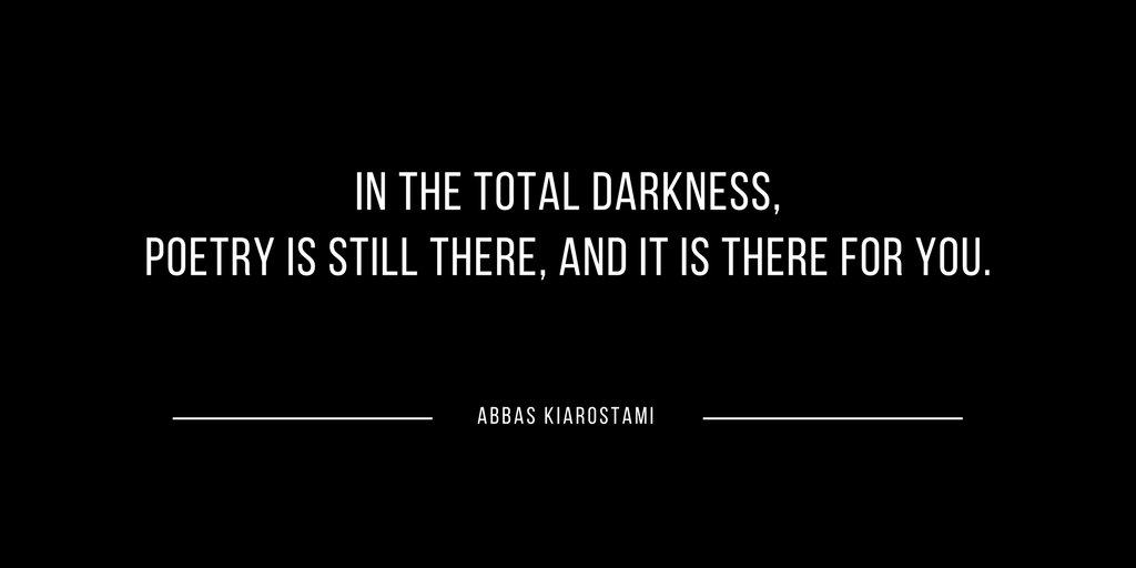 Good morning all and a very Happy Birthday to Iranian film-maker Abbas Kiarostami born in 1940. 