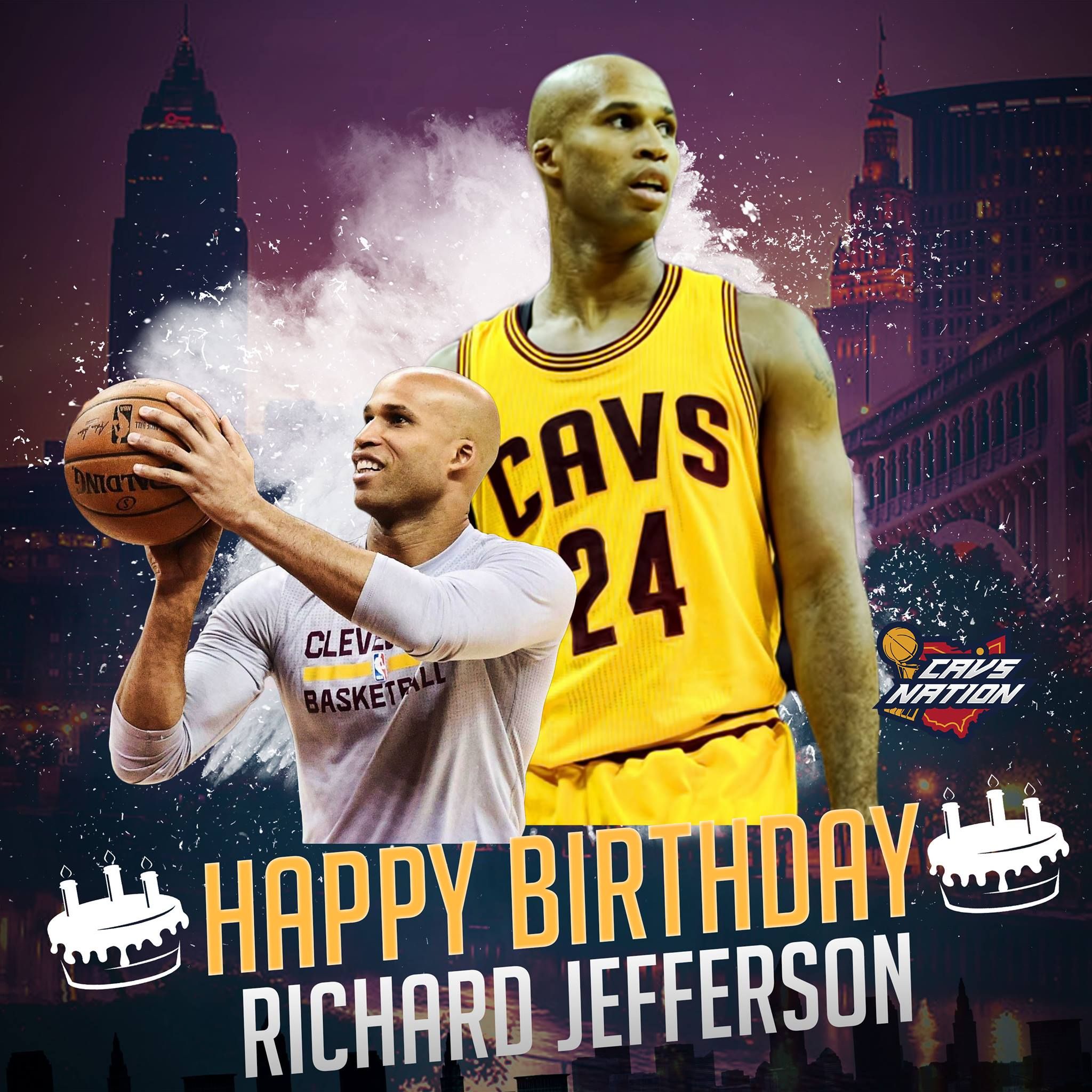 Happy Birthday to the man, the myth, the pod caster, Richard Jefferson! 