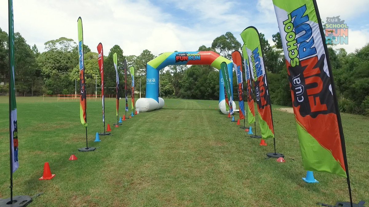 Today we're excited to visit our friends at Mt Warren Park Primary School for their CUA School Fun Run! #SCHOOLFUNRUN #CUACOMMUNITY