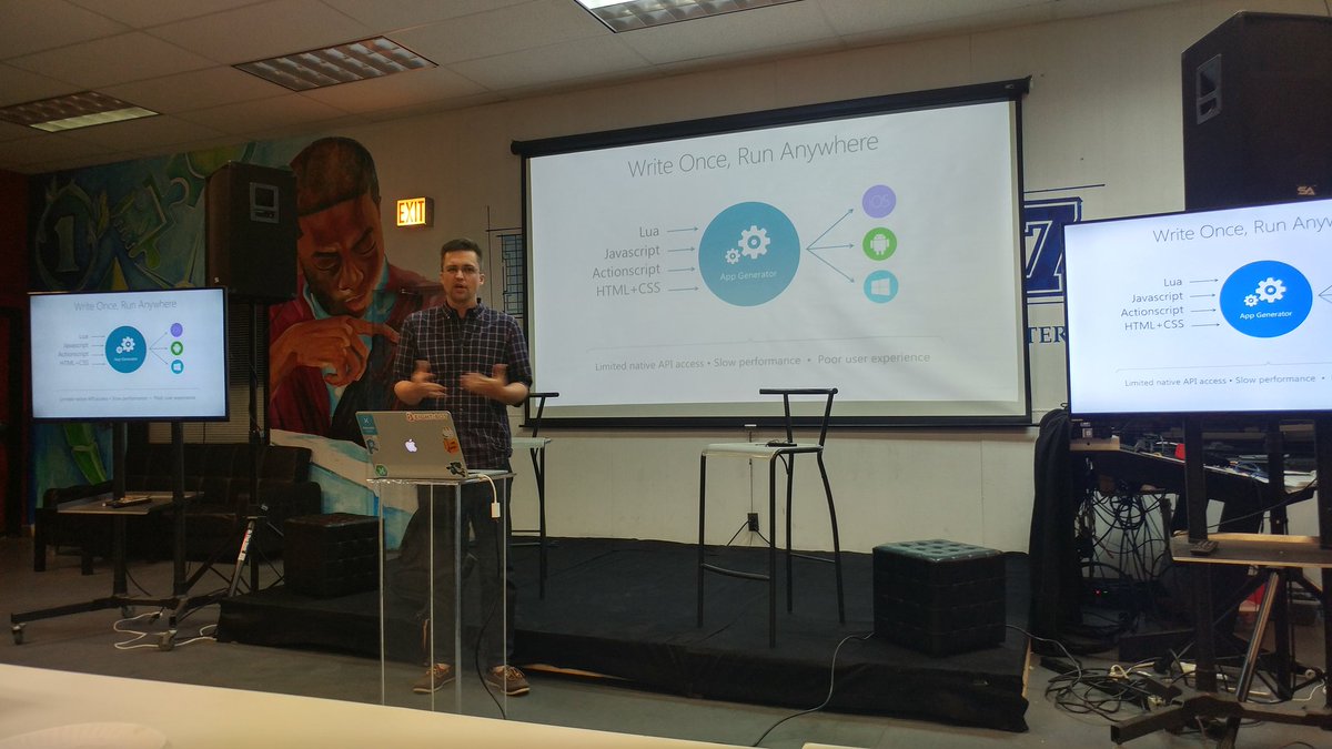 allthingswebtec's tweet photo. Xamarin fun! #Xamarin #ATWTmeetup https://t.co/q0tUvzsoN3
