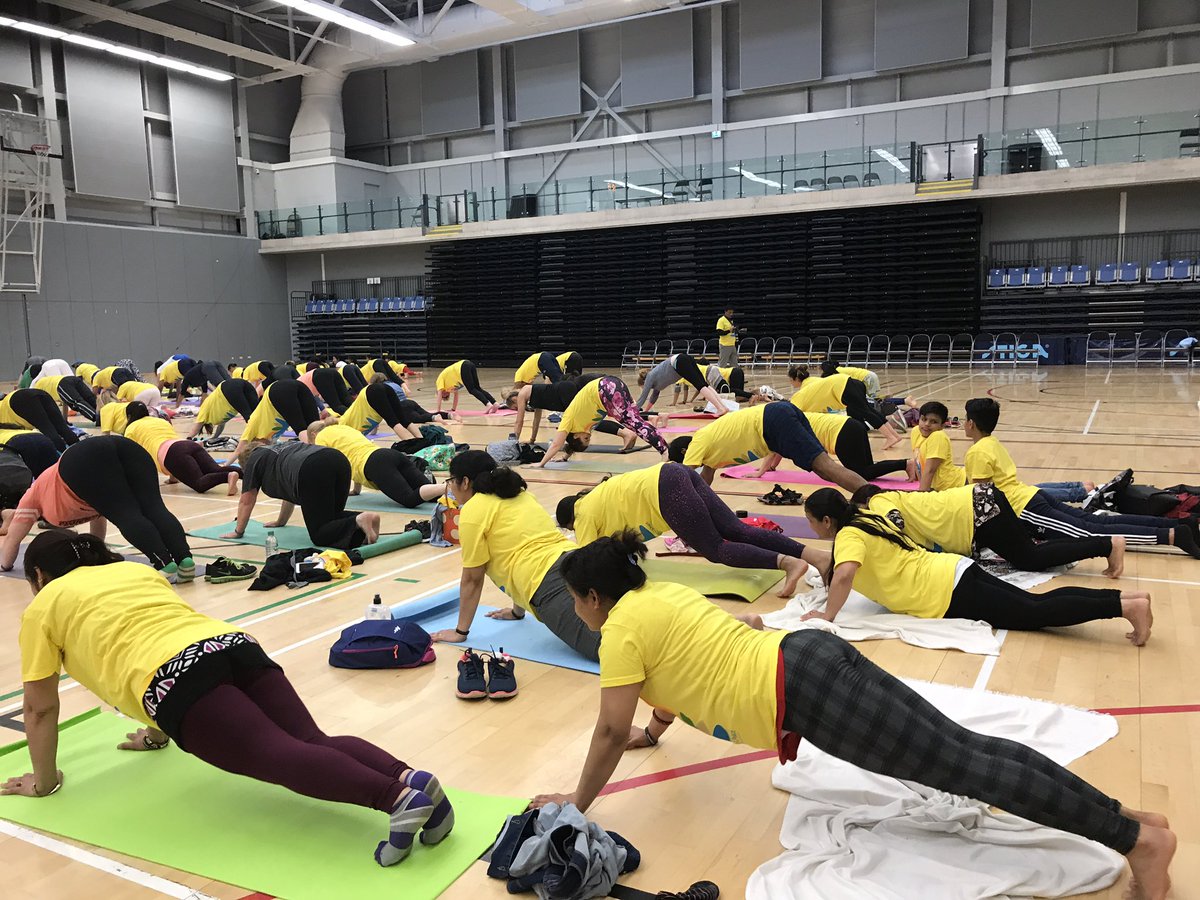 yogarena's tweet photo. #InternationalDayofYoga https://t.co/VtYxG04Qrp