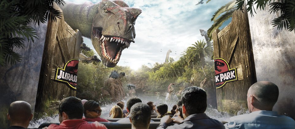 Happy 21st to Jurassic Park: The Ride at <a href="/UniStudios/">Universal Studios Hollywood</a> from the team at Rethink!