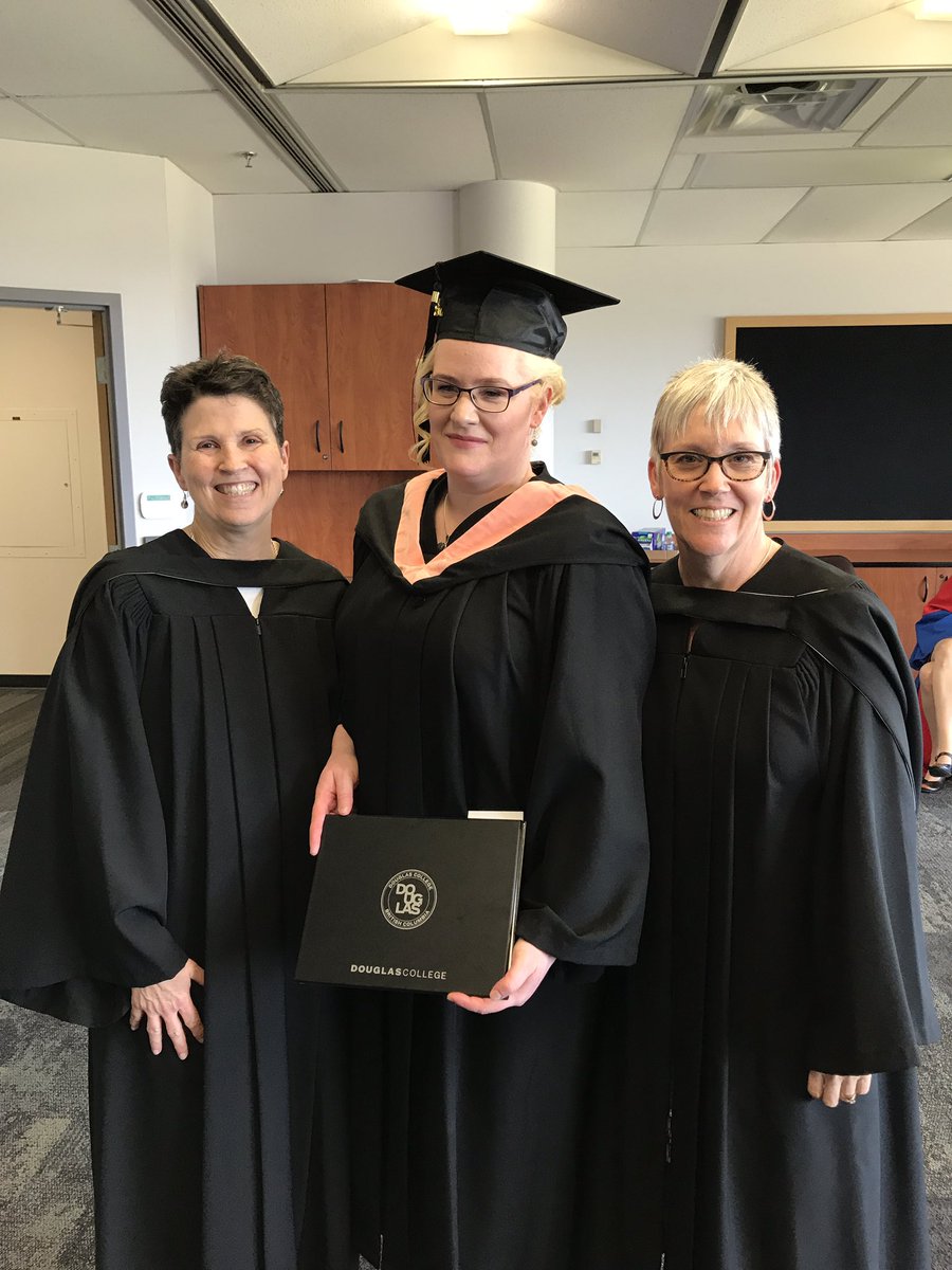 TherapeuticRec's tweet photo. Grad @douglascollege with our BTR valedictorian #dcgrad https://t.co/PHrOJVm5sz