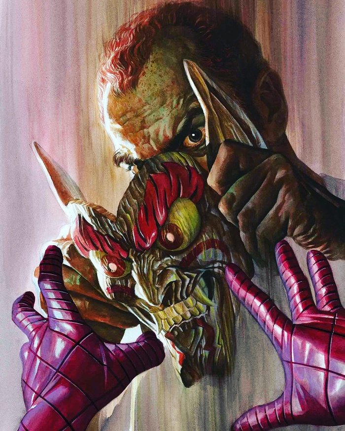 #SpiderMan #marvel #alexross #art