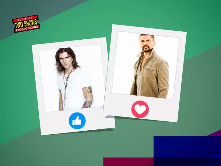 Mira el cambio de Juanes en el transcurso 
de los años en la carrera musical. 
 
¿Cómo lo prefieres? 

¡Muy pronto en concierto! 😃😉