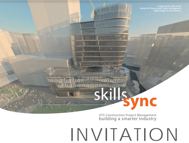 Sydbim On Twitter Skillssync Uts Construction Project Management Student Showcase 3d 4d Bim Building 5c Level 2 Rm 020 Tues 27th June 5 30 7 30pm Https T Co Lyvoigorz4