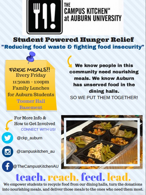 Thank you to <a href="/AdAstraIS/">Ad Astra</a> for supporting our Auburn Family Meals program and allowing us to expand our services to reach more students!