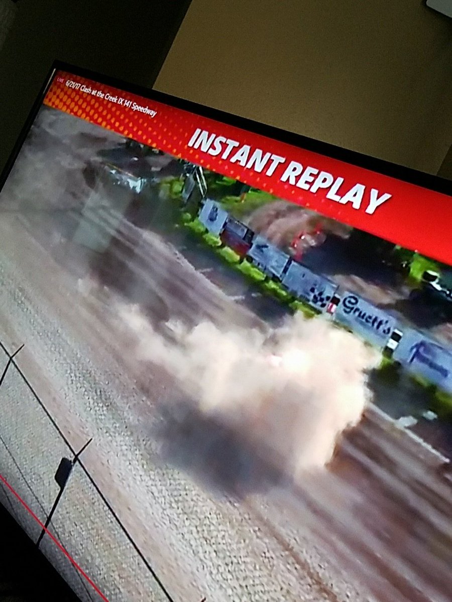 Just finished up prepping the half mile for our Cheesehead Date Saturday.. Now relaxing watching our friend at 141 on <a href="/raceimca/">IMCA</a>