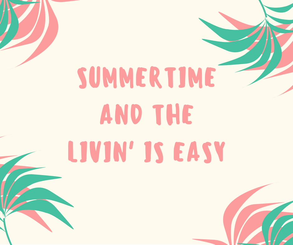 Yay! First Day of Summer is here. We hope everyone has a safe and beautiful season. Fingers crossed for some sunshine all season long. :)