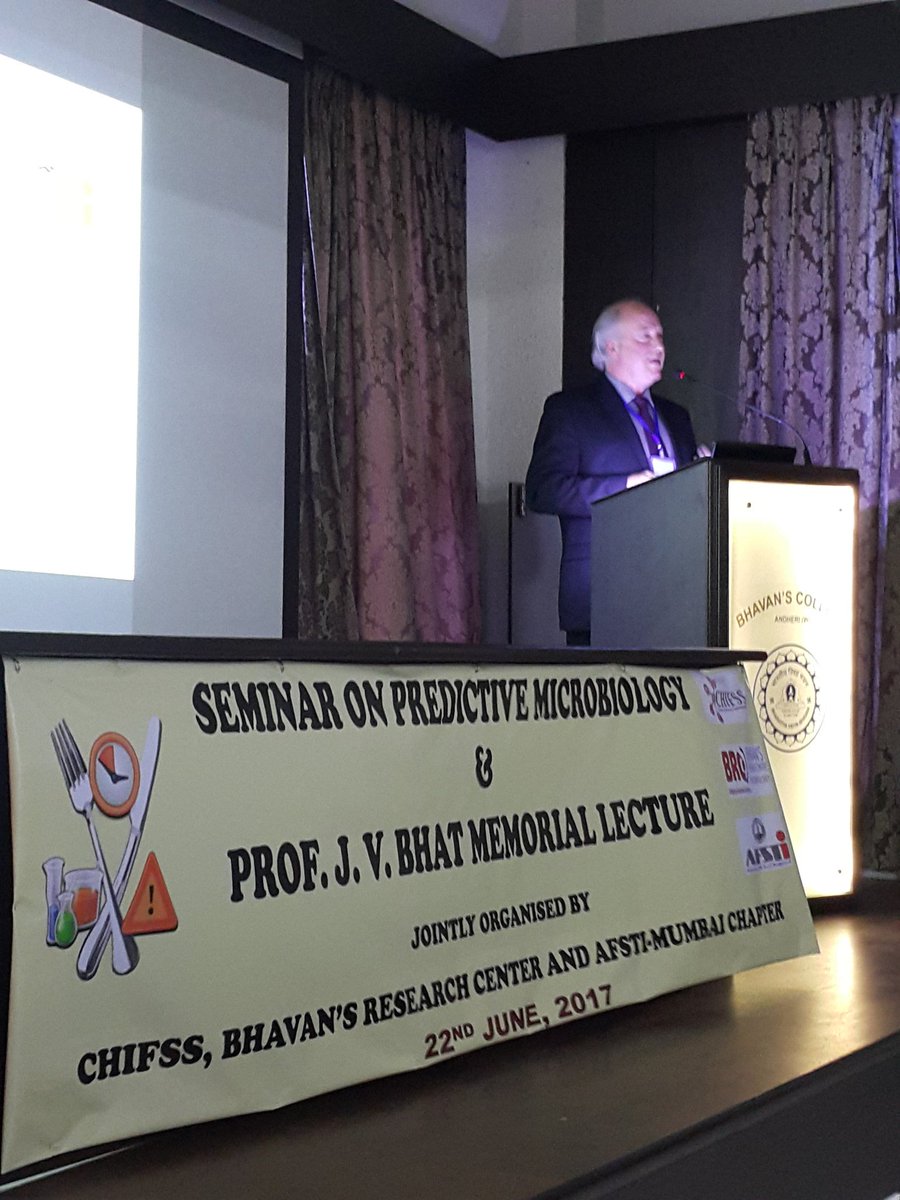 butterflykhn's tweet photo. Dr. Mark Tamplin speaking on Predictive Microbiology n its role in Food Safety #foodsafety #microbiology #BRC @afstimumbai #CHIFSs https://t.co/lYFlWs9nz9