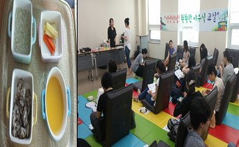 영양만점 똑똑한 이유식 교실(6월 21일)모습입니다.
지난주 이론수업에 이어 초 중 후 완료기 단계별 이유식 시연시간을 가져보았어요~  #성남시  #판교보건지소