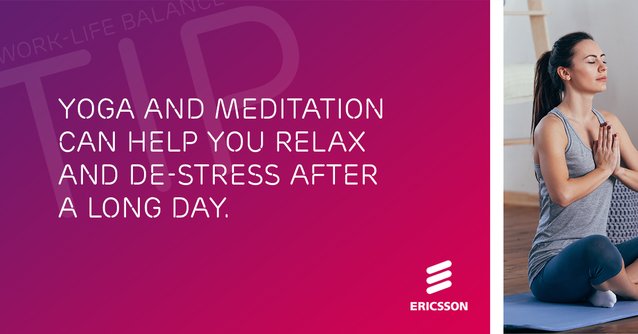 Happy International Yoga Day bit.ly/2sTfifZ #TeamEricsson