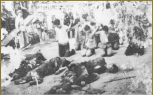 zhu0588's tweet photo. @历史围脖：【422惨案】68年广西王韦国清，通过掌控武装部队开始对反对他的人展开全面剿杀。屠杀者鼓动群众把打死甚至尚且活着的阶级敌人肢解，挖肝、割肉、摘生殖器后煮食。并以泄洪为名，水淹南宁，将躲在地下人防工程里的数千名反对派及家属活活淹死。造成震惊世界的四二二惨案，近十万人死亡 https://t.co/0RcpHJwFWA