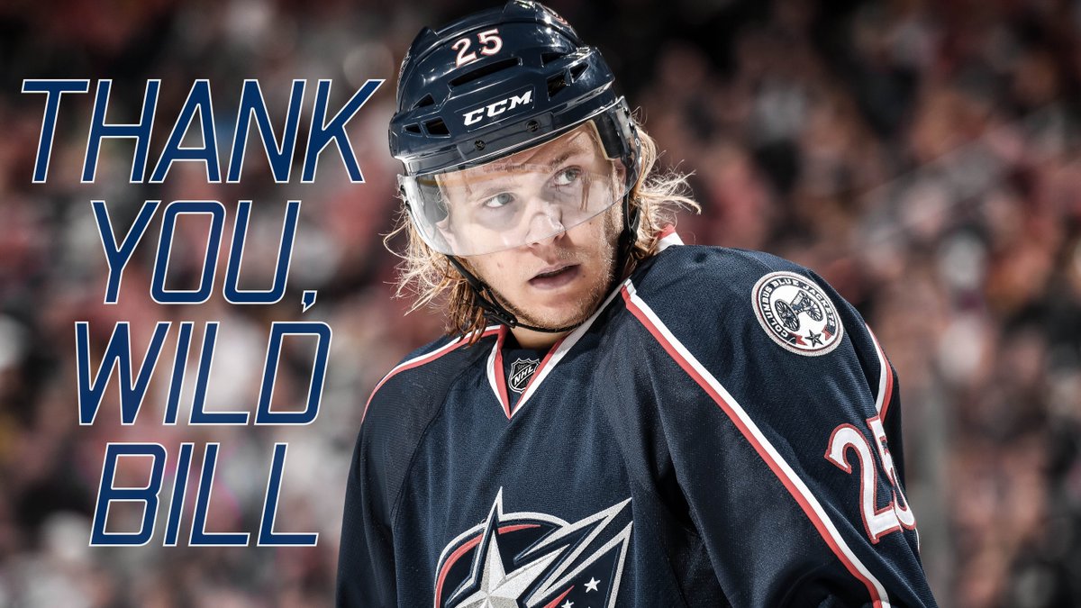 BlueJacketsNHL's tweet photo. Thank you, @WKarlsson71. https://t.co/k4VQLDjWlX