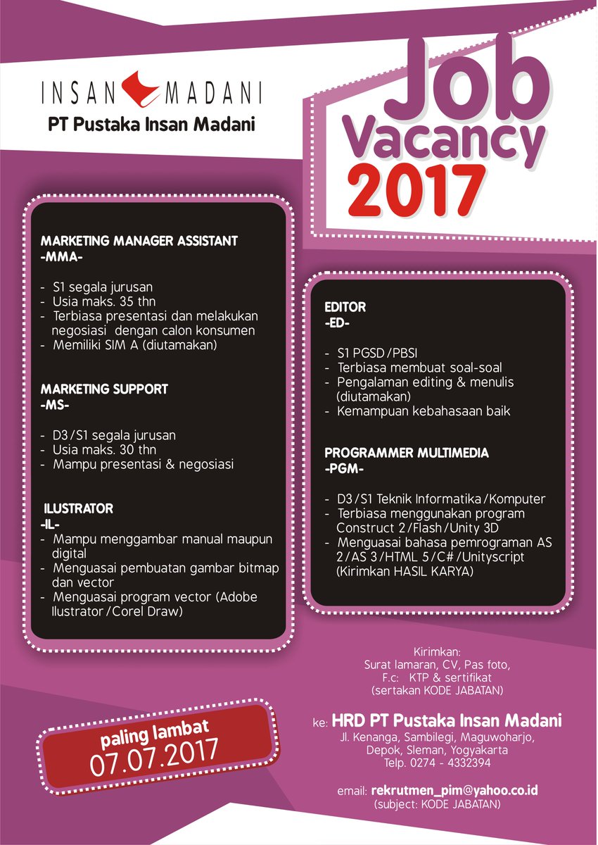 Pusat Karir UKDW tweet media