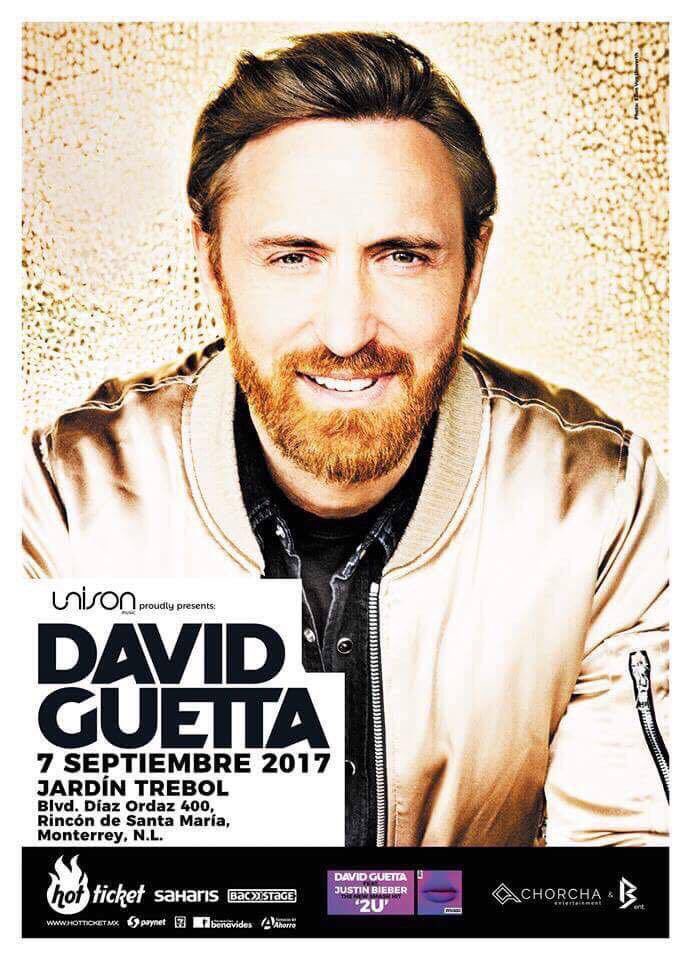 UnisonMexicoE's tweet photo. Mooonterrey 

@davidguetta Regresa a su ciudad!!

Septiembre 7, Jardín Trebol !!

**RT** https://t.co/v036XkBee7