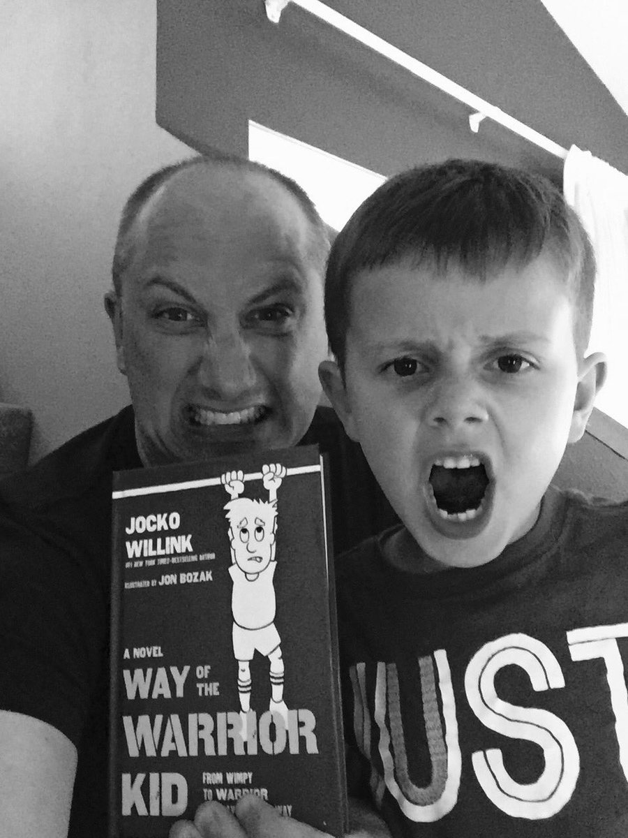 ryangraves76's tweet photo. Ethan is pretty stoked with his new book #wayofthewarriorkid by @jockowillink https://t.co/KIMK9O8ciT