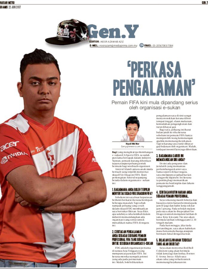 AmTuah_MY's tweet photo. Thanks @genyhm for this coverage. Thanks kepada semua yang sungguh sungguh usaha naikkan Fifa. #FireDragoon #FDGFIFA #amtuah https://t.co/omhf8V7XP9