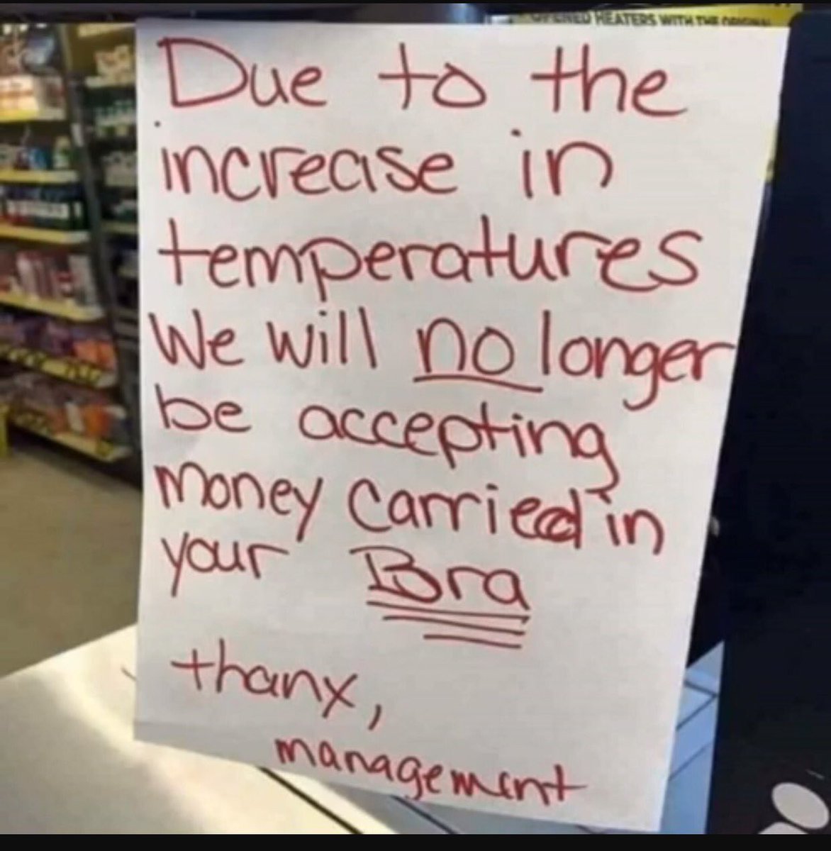 dailyretaillife's tweet photo. @SWilliamBrown33 please tell me this is your idea... #dearcustomer #sotrue #😷 https://t.co/hqVFwHBCUu