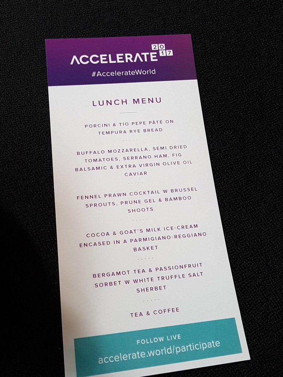 kerrieharrison's tweet photo. Looking forward to a #cognitive lunch by #ChefWatson #accelerateworld @CertusSolutions https://t.co/Yez4zKrDC8