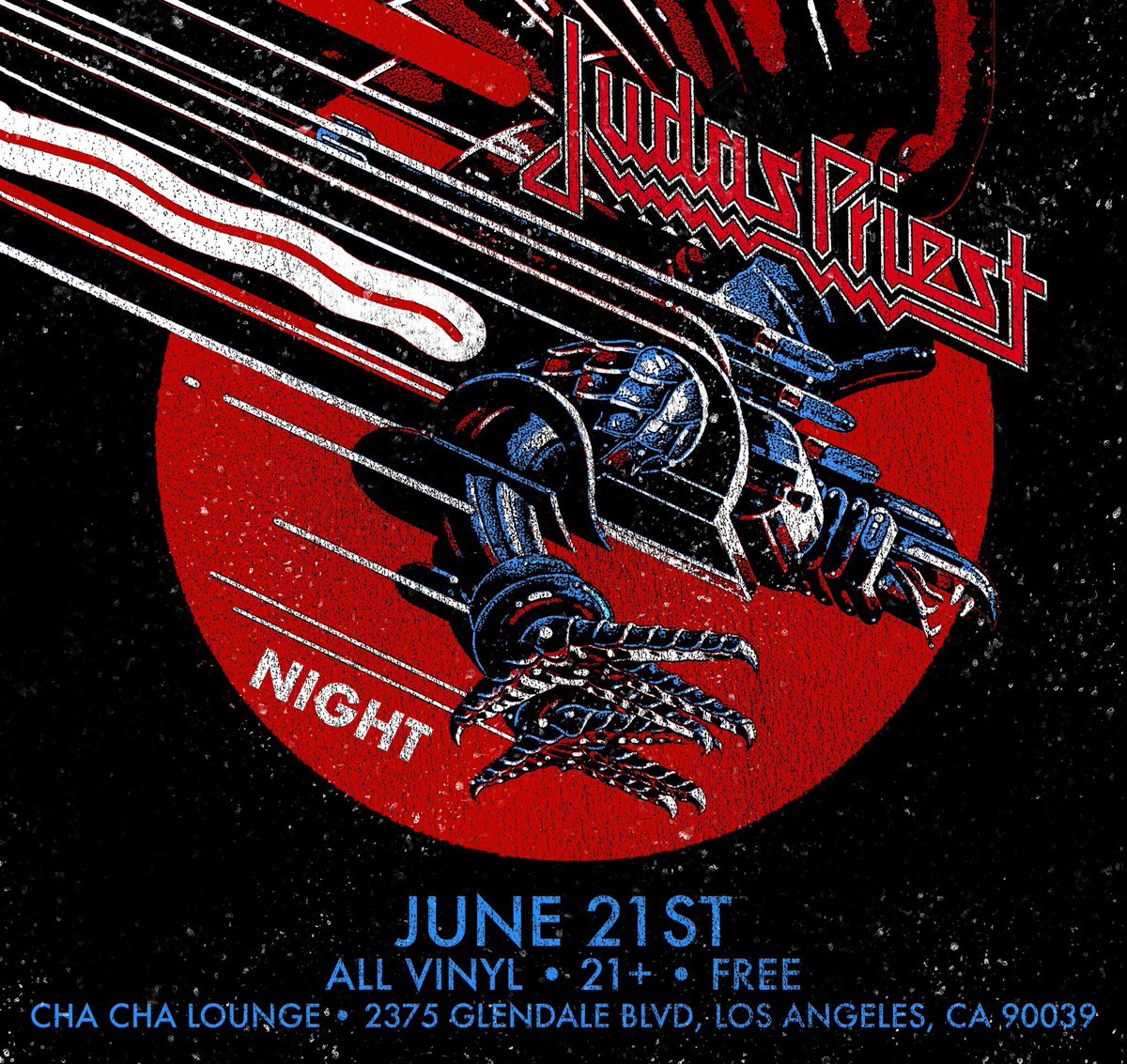 warbringerband's tweet photo. Tonight in #LA! #PriestNight #BornForBurning https://t.co/L2jiitjfCU