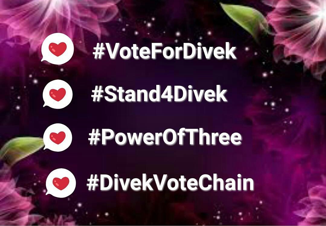 divyanka_fp's tweet photo. Last 5 min.Left to make divek's journey successful, plz all the people keep #voting @vivekdahiya08 @Divyanka_T #Stand4Divek #divekvotechain https://t.co/ail7ttrOnt