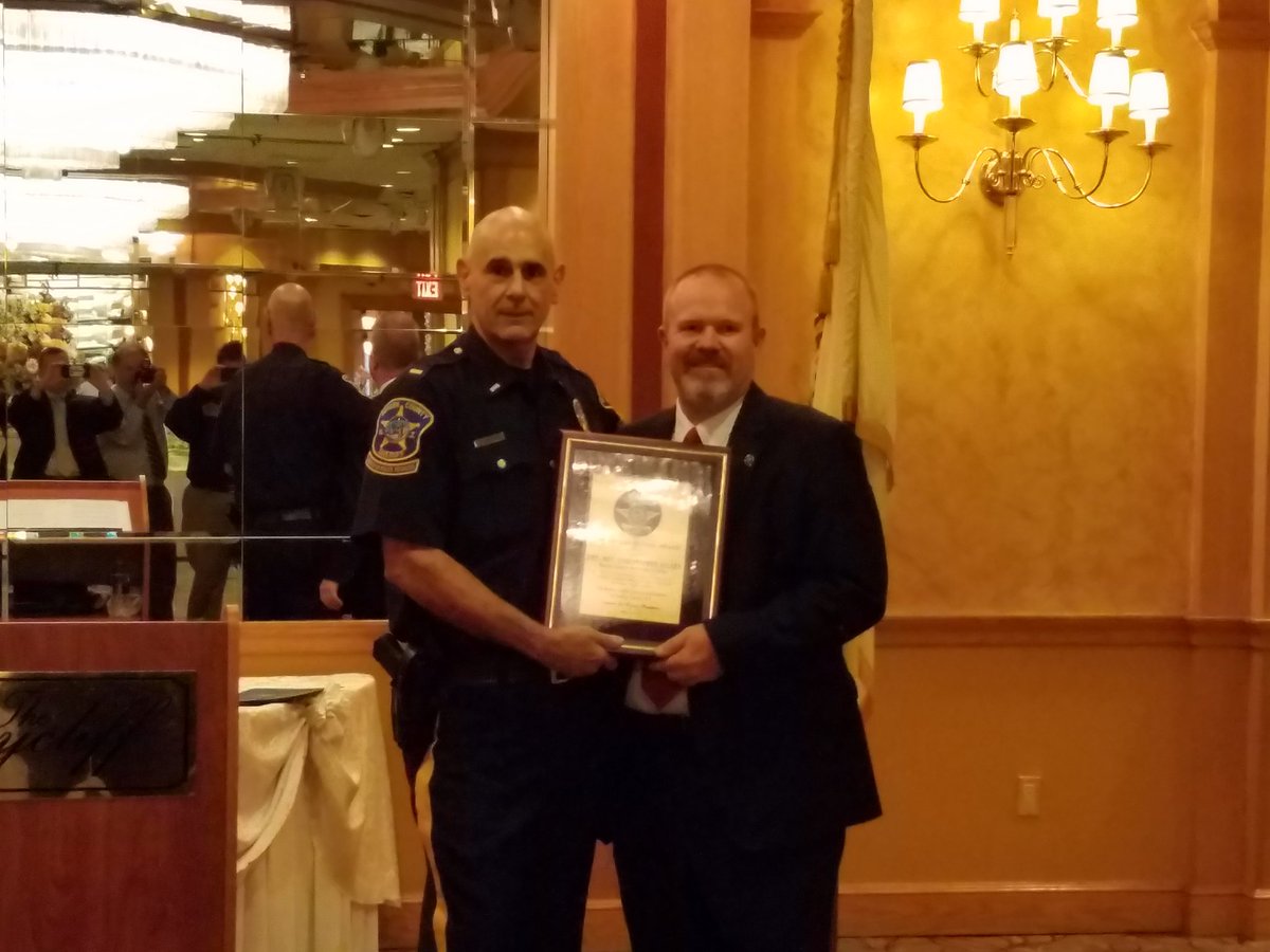 .<a href="/BCPONJ/">BCPONJ</a> Pros. Grewal and Sgt. Kelley honored by Traffic Officers Assn. of BC today for traffic safety initiatives  #honored #collaboration