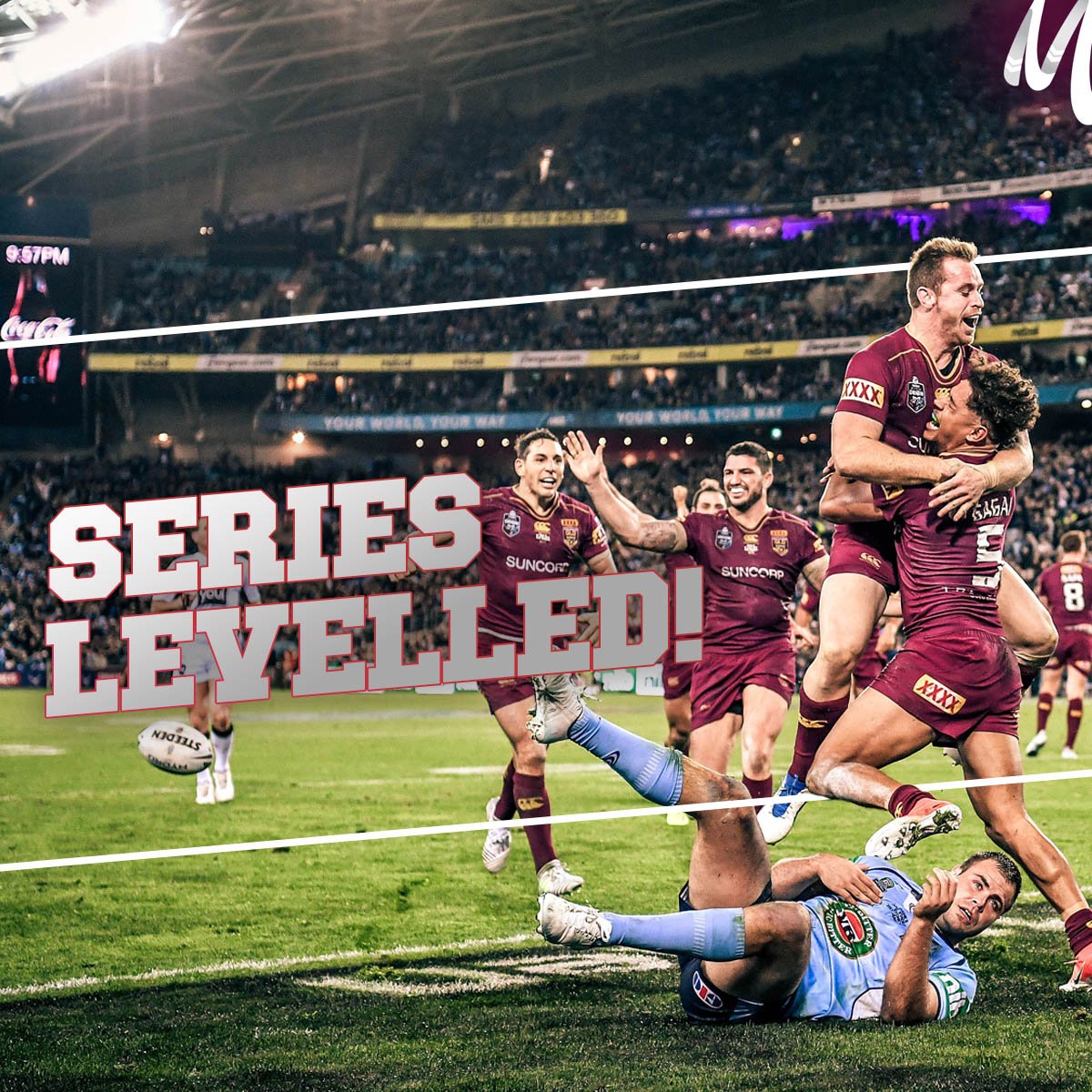 Amazing effort by the team!

#QLDER #StateOfOrigin