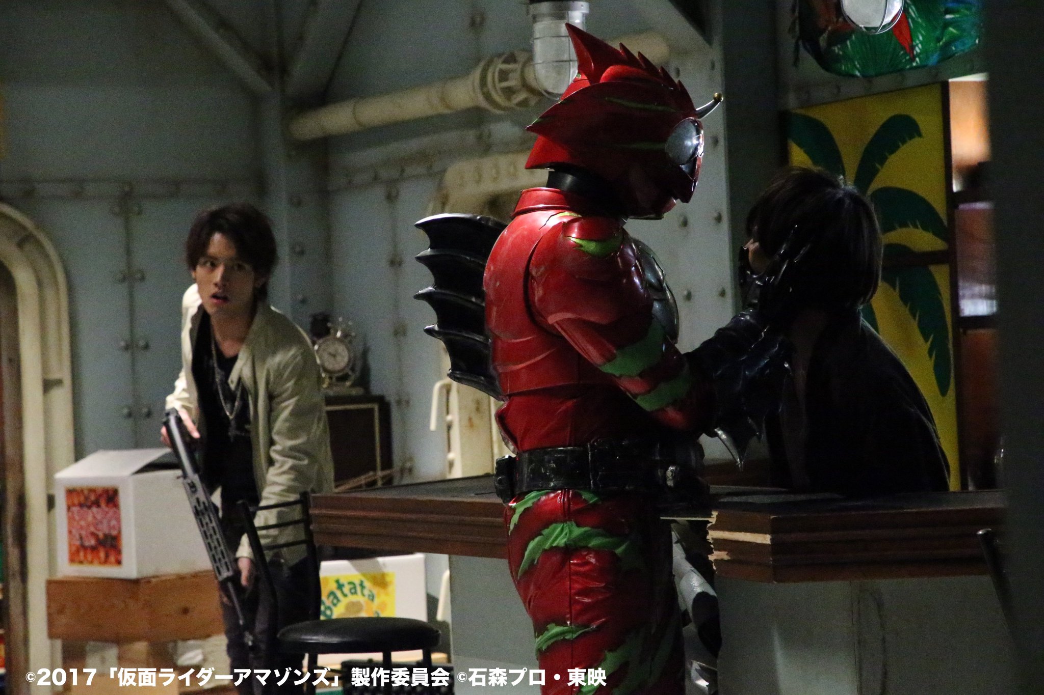 仮面ライダーアマゾンズ 皆さんはどんな父の日をお過ごししたぞんか アマゾンズの父の日は 凄惨極まることになっていたぞん 第12話 Yellow Brick Road 明日配信 千翼とイユにどんな道が待ち受けているぞんか