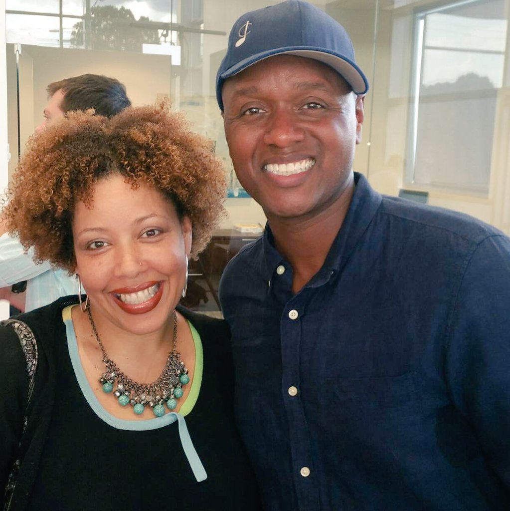 AlysiaCutting's tweet image. 🎤Attended event 4 work &amp;amp; 2 my surprise, smooth sounds of @Javstwtr met me at the door!🎶 Def a new @WEIB1063 add! 😎 #MusicIsLife #radioflow