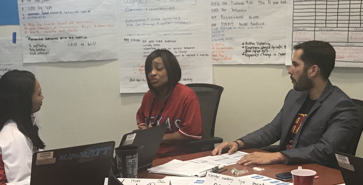 So proud of the leaders <a href="/dallas_loyalty/">Dallas Loyalty</a> Pinnacle Park!!

#leadershipacademy
#teamhuddles 
#Awesome 
#lifeatatt 
#TUProud 
#DaveWave