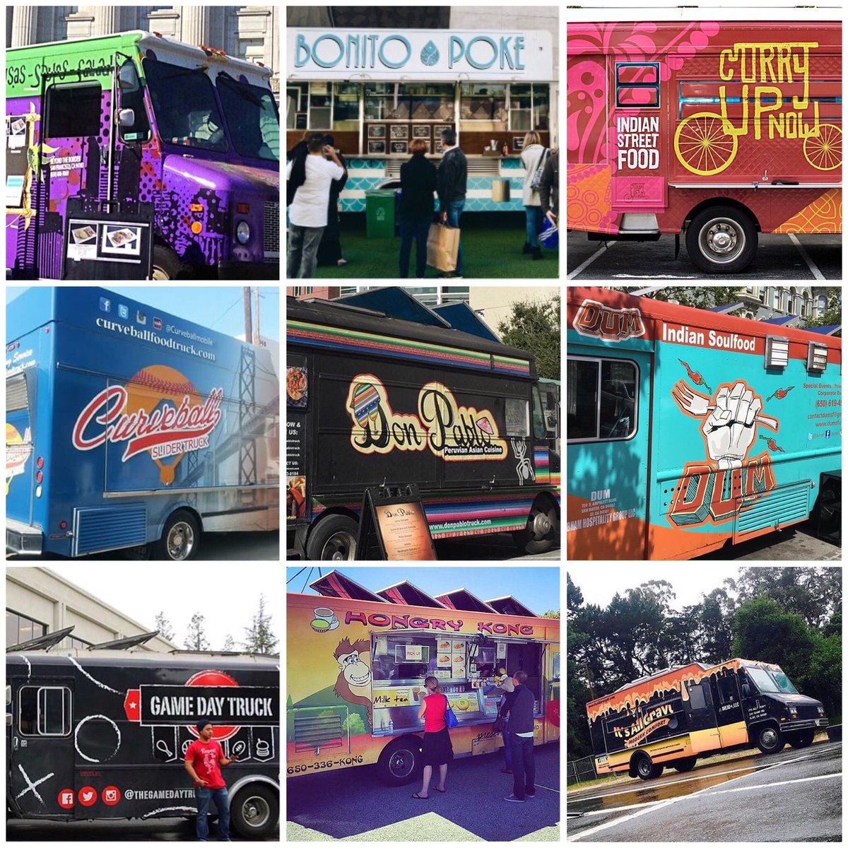 Vendors 👉🏼 <a href="/beyond_borderSF/">Beyond The Border SF</a> <a href="/bonitopoke/">Bonito Poke</a> <a href="/CurryUpNow/">Curry Up Now</a> 
<a href="/curveballmobile/">curveball ft</a> <a href="/donpablotruck/">Donpablotruck</a> <a href="/dumsf/">dum</a> <a href="/thegamedaytruck/">TheGameDayTruck</a> <a href="/HongryKong/">Hongry Kong</a> <a href="/Its_All_Gravysf/">It's All Gravy</a>