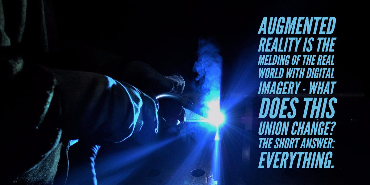 "#AugmentedReality is the melding of the real world w/digital imagery"
buff.ly/2tQiEO8
#innovation #tech #quote #VR #indiedev #IoT