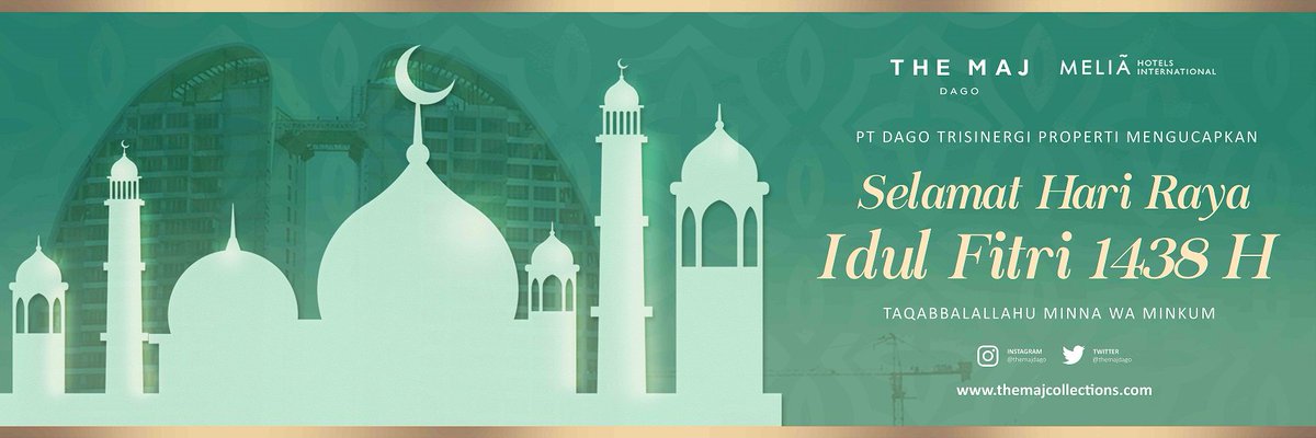 #Idulfitri1438H 
#lebaran2017 
#TheMAJDago 
#bandung