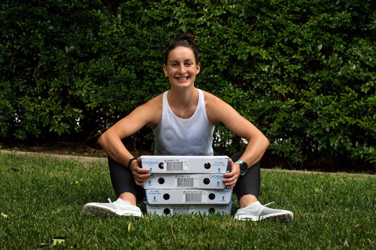 laurajane210's tweet photo. Huge thanks to @ChobaniAU for delivering these goodies today ~ I live off this stuff π #CHOteam https://t.co/EWInNGei3W