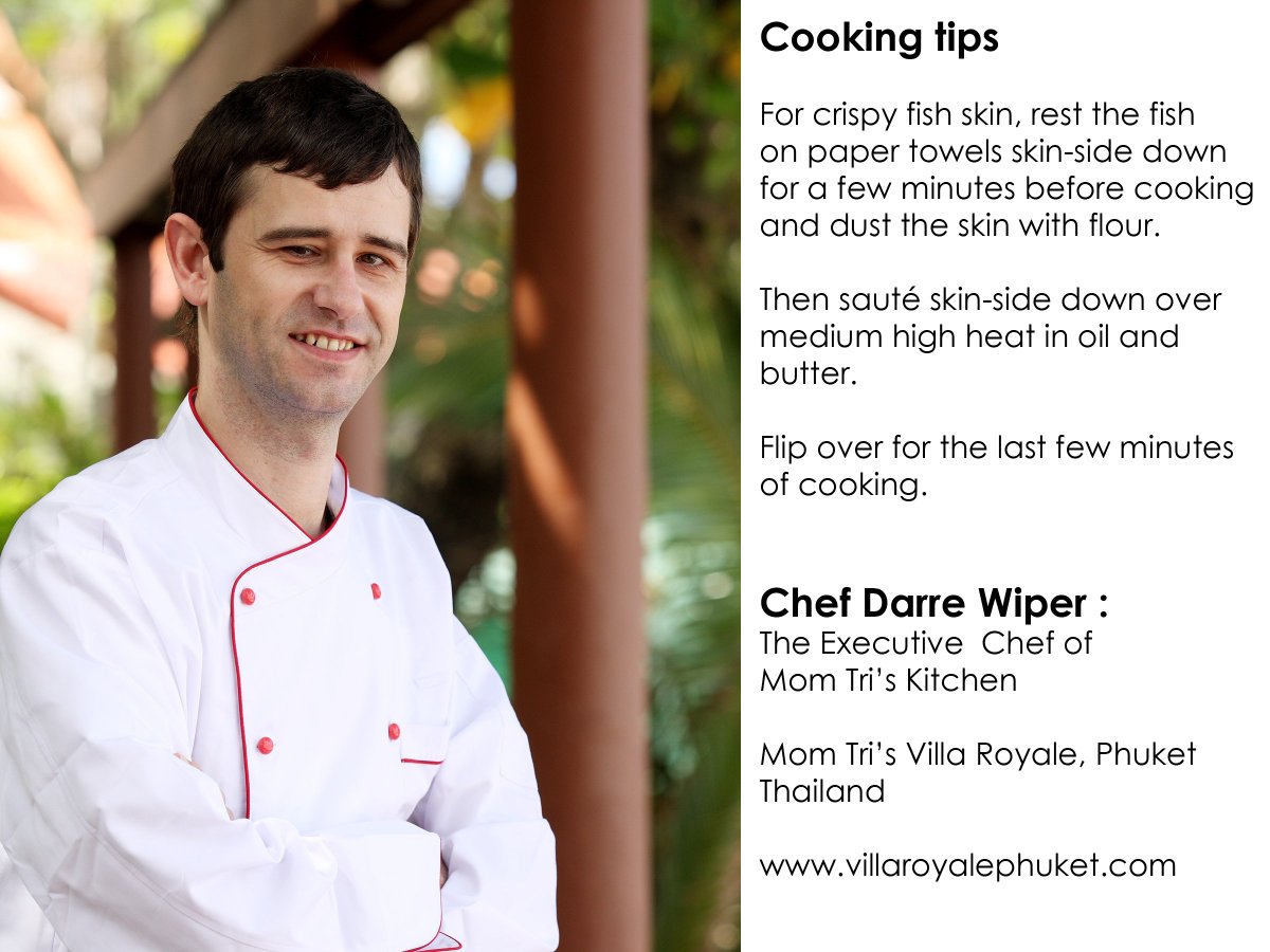 Mom Tri S Villa On Twitter Cooking Tips From Our Chef Chef