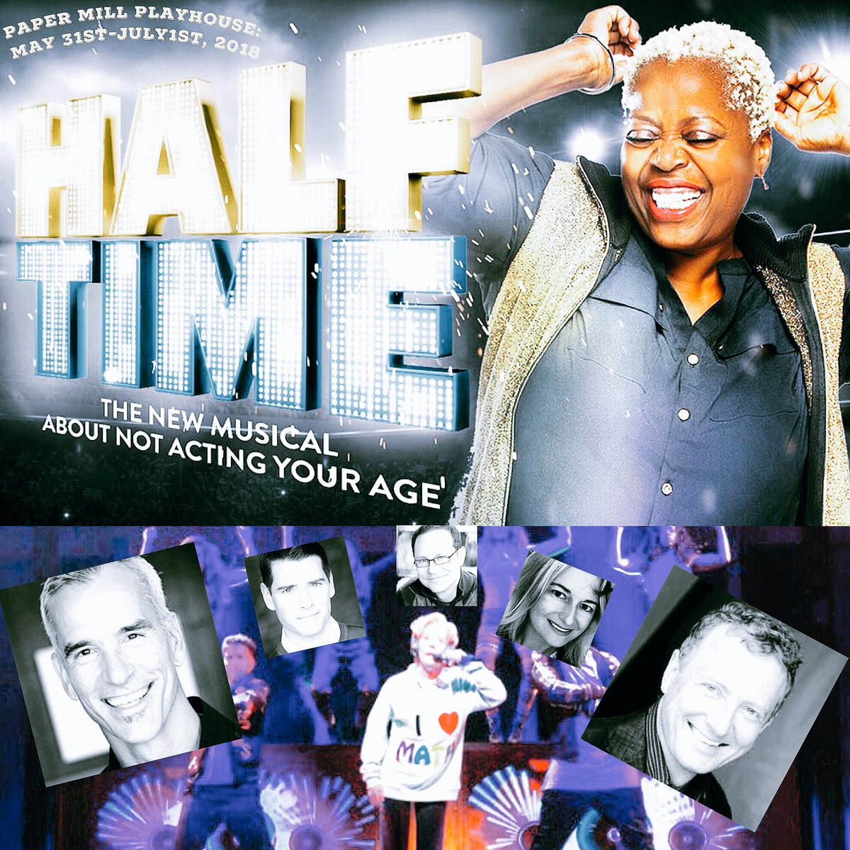willwaybway's tweet photo. Any show directed/choreographed by @jammyprod , w/@DIAMONDLILLIAS/@GeorgiaEngel w/ all-star cast/creatives is a slam DUNK! #HalfTimeMusical https://t.co/CxSf7NMEei