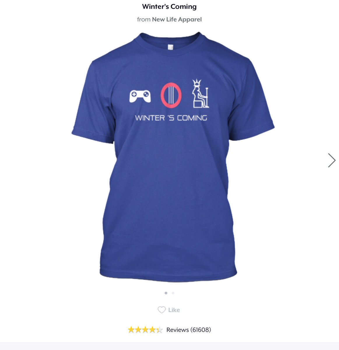 Thrones fans...Winter's Coming
teespring.com/stores/new-lif…